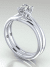 Abigail Classic Solitaire Bridal Set