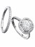 Double Halo Bridal Set