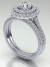 Grace Double Halo Diamond Wedding Set