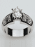 Invisible Set Diamond Engagement Ring