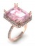 Morganite Engagement Ring in Rose Gold