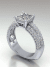Princess Cut Diamond Engagement Ring