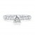 Shoulder Set Diamond Engagement Ring