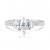 Three-Stone Marquise Diamond Engagement Ring