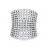 18k White Gold Diamond Band