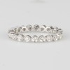 Bezel Set Eternity Wedding Ring