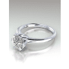 Cushion Cut Solitaire Engagement Rings