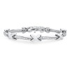 Diamond Bracelet in 14k White Gold 