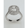 Double Halo Diamond Engagement Ring Semi Mount