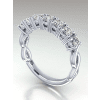 Infinity Diamond Anniversary Rings