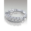 Infinity Diamond Anniversary Rings
