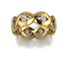 Infinity Diamond Wedding Ring