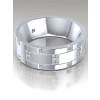 Low Profile Diamond Wedding Ring