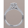 Rope Twist Split Shank Engagement Ring