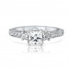 Tacori Platinum Engagement Ring Setting