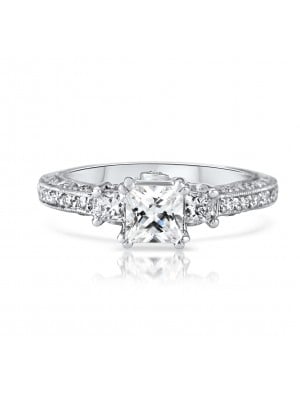 Tacori Platinum Engagement Ring Setting