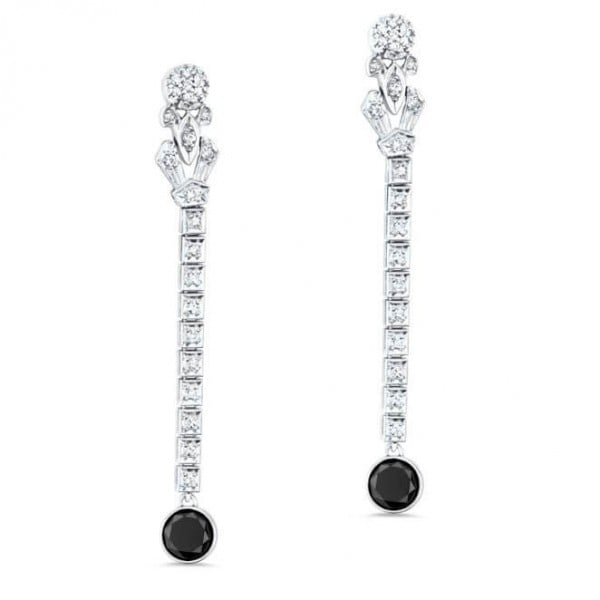 Aggregate 158+ black diamond earrings dangle latest
