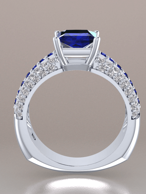 Blue Sapphire Engagement Rings