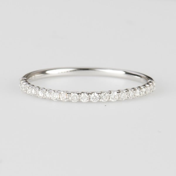 Classic Diamond Eternity Ring in 18k White Gold