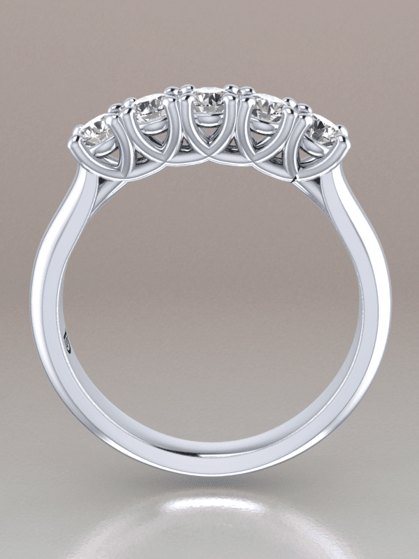Five Stone Anniversary Rings Houston