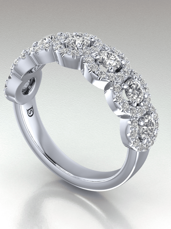 Halo Anniversary Diamond Band