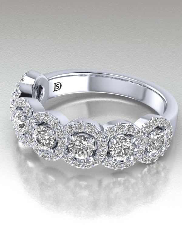 Halo Anniversary Diamond Band