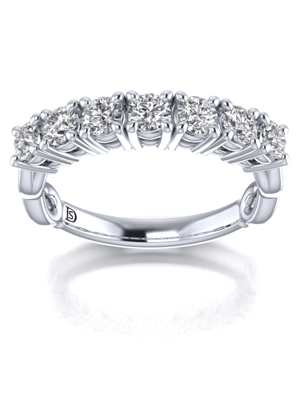 Infinity Diamond Anniversary Rings