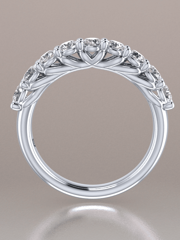 Nine Diamond Anniversary Rings Houston