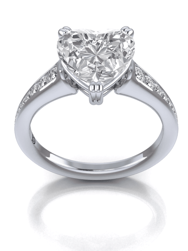 Unique Heart Shaped Engagement Rings